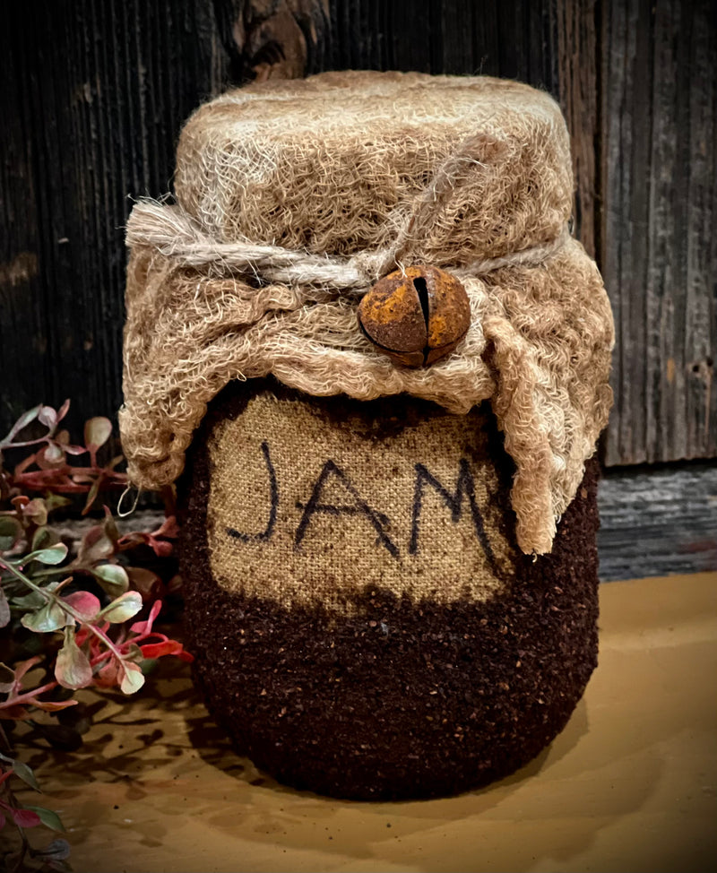 Coffee Coated Jam Jar