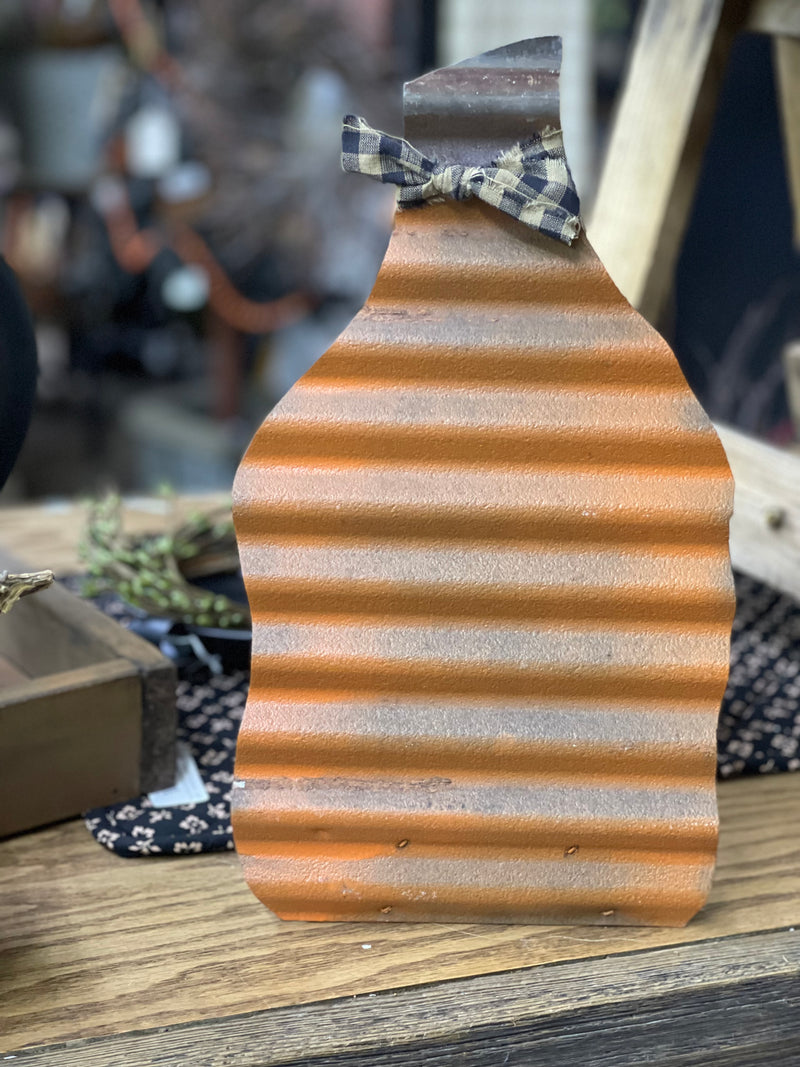 Corrugated Stand Up Pumpkin Oval