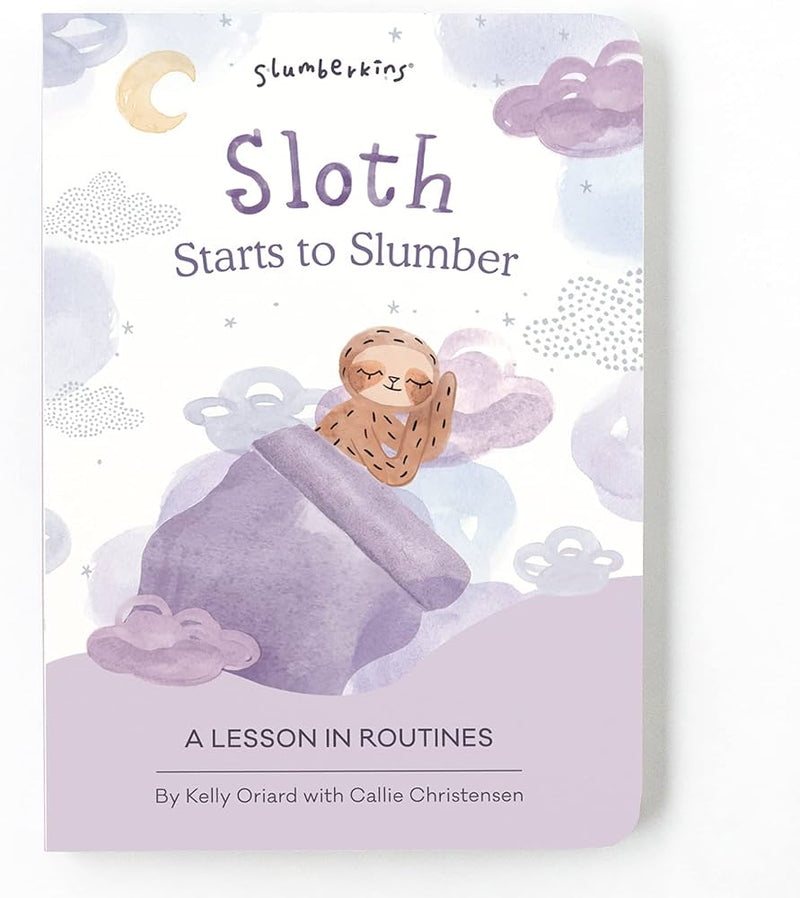 Sloth Starts to Slumber Board Book