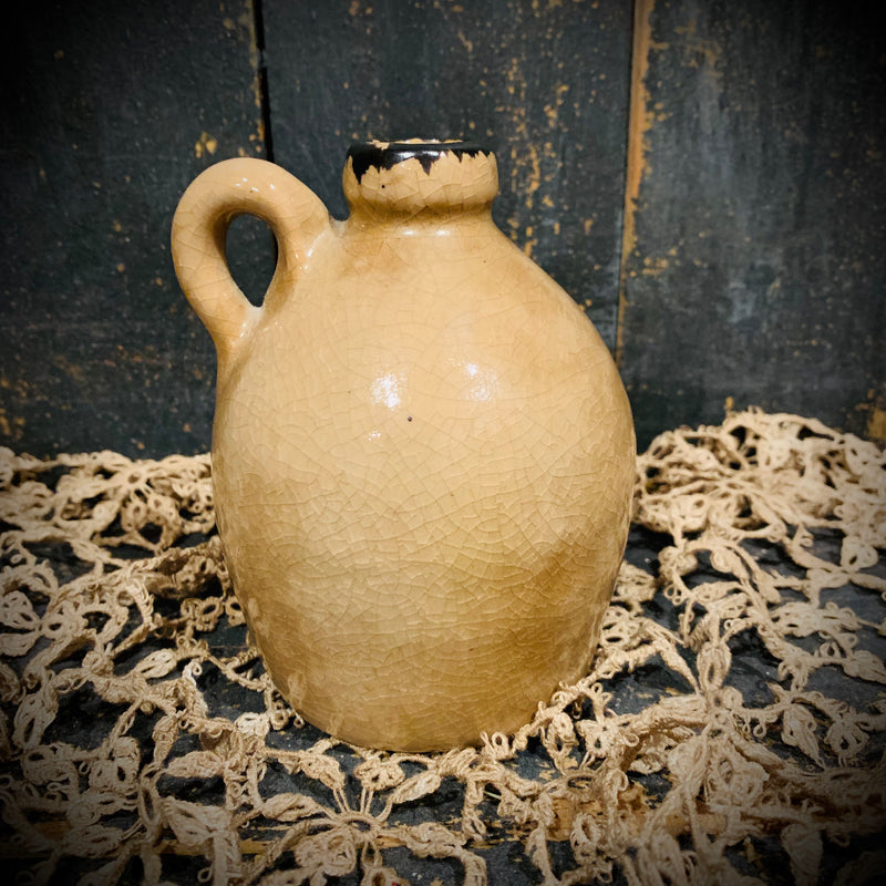 Mini Ceramic Jug w/ Star 5"