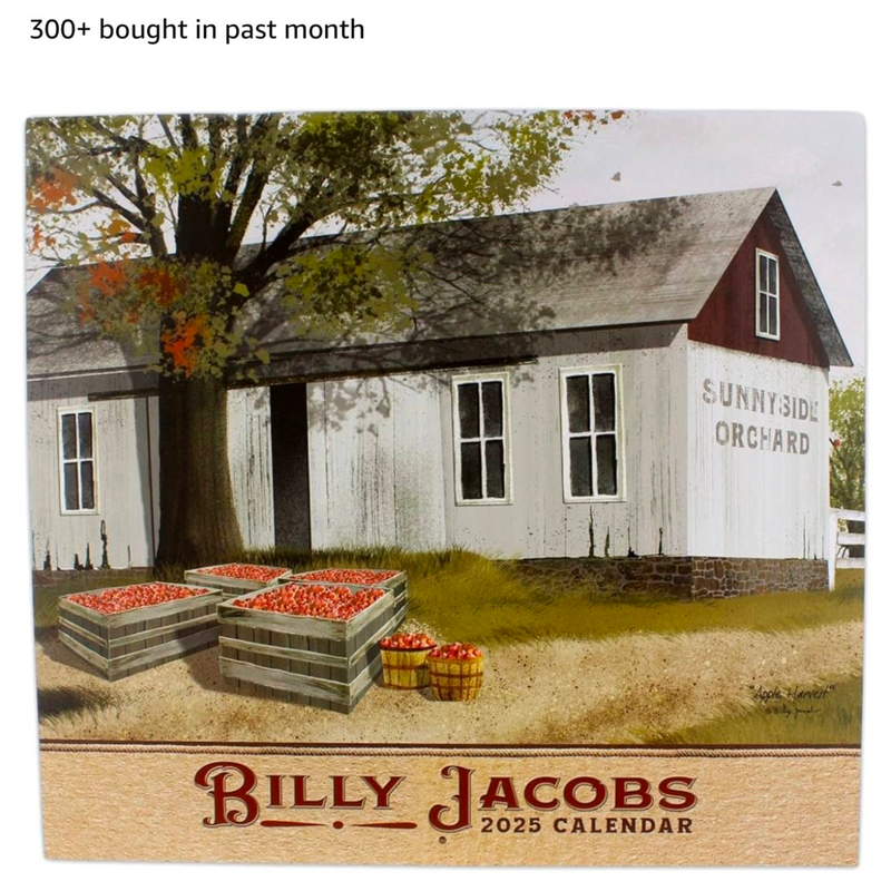 Billy Jacobs 2025 Calendar