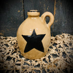 Mini Ceramic Jug w/ Star 5"