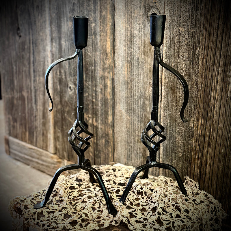 Wrought Iron Candle Holder