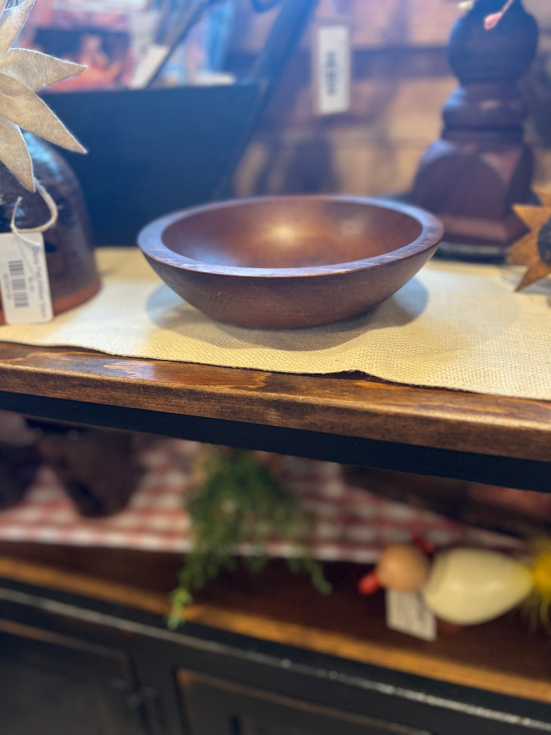 Vintage Wooden Bowl  By Woodcroftery