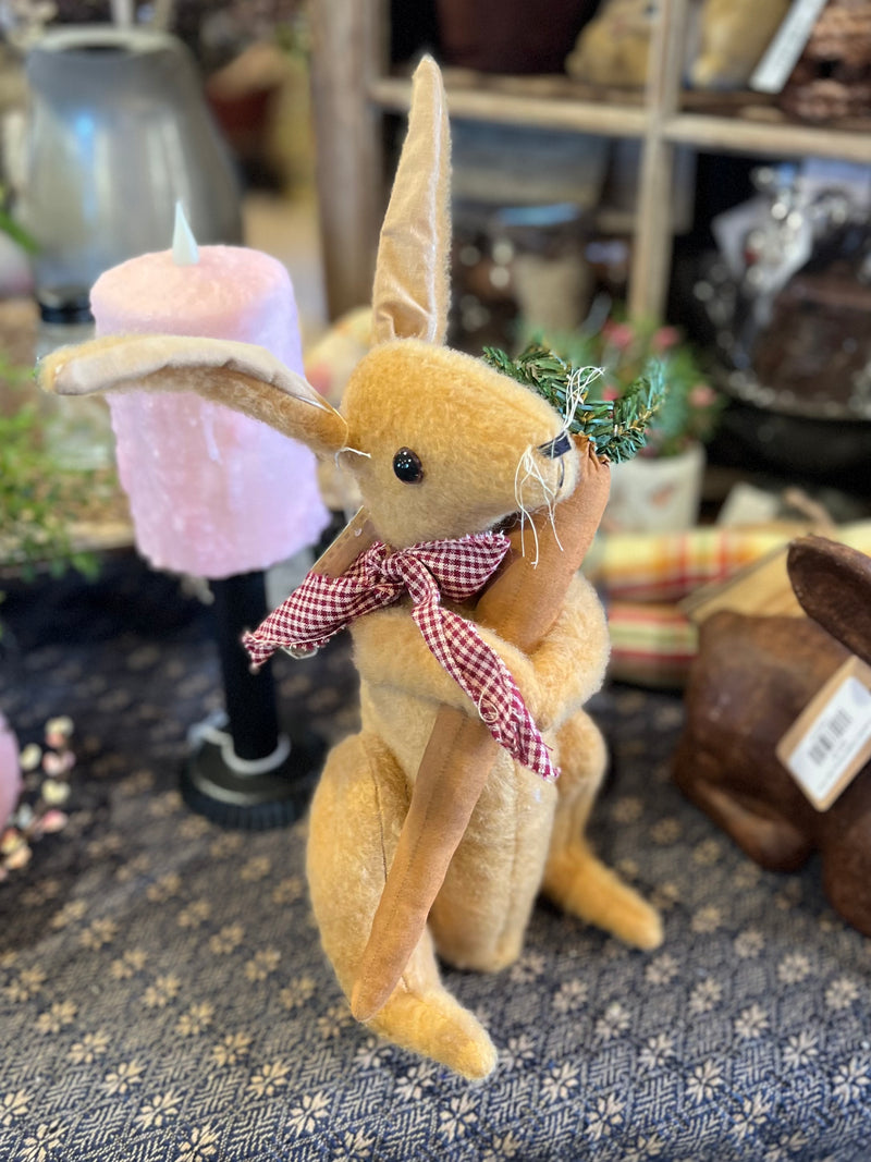 Clarence the standing Bunny -Honey