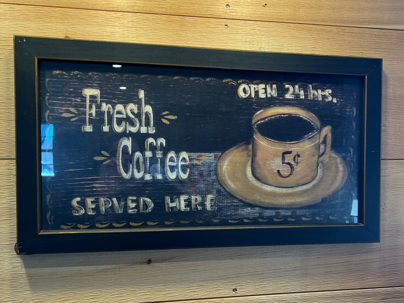 Fresh Coffee Served Here Picture