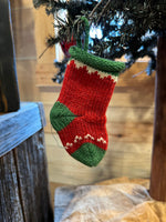 Knit Stocking Ornament