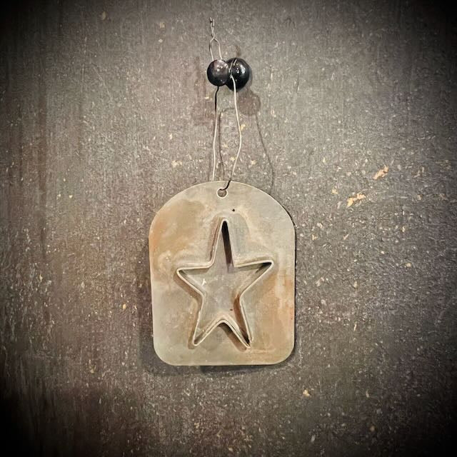 Tin Star Ornament