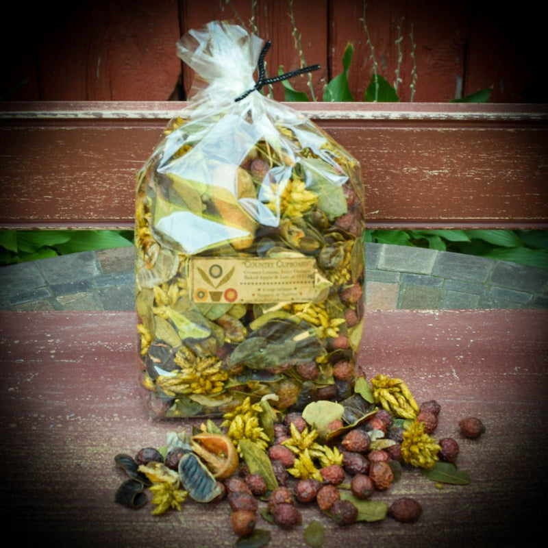 Herbal Star Candles Country Gathering Potpourri