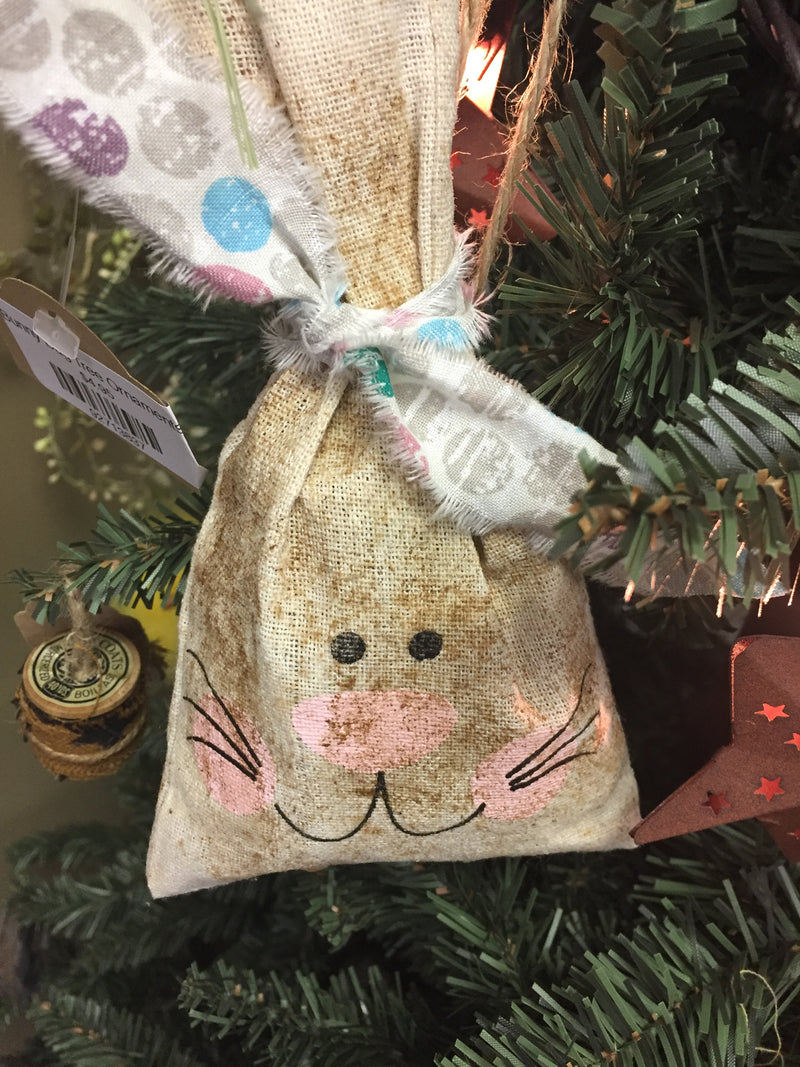 Bunny Bag Tree Ornaments