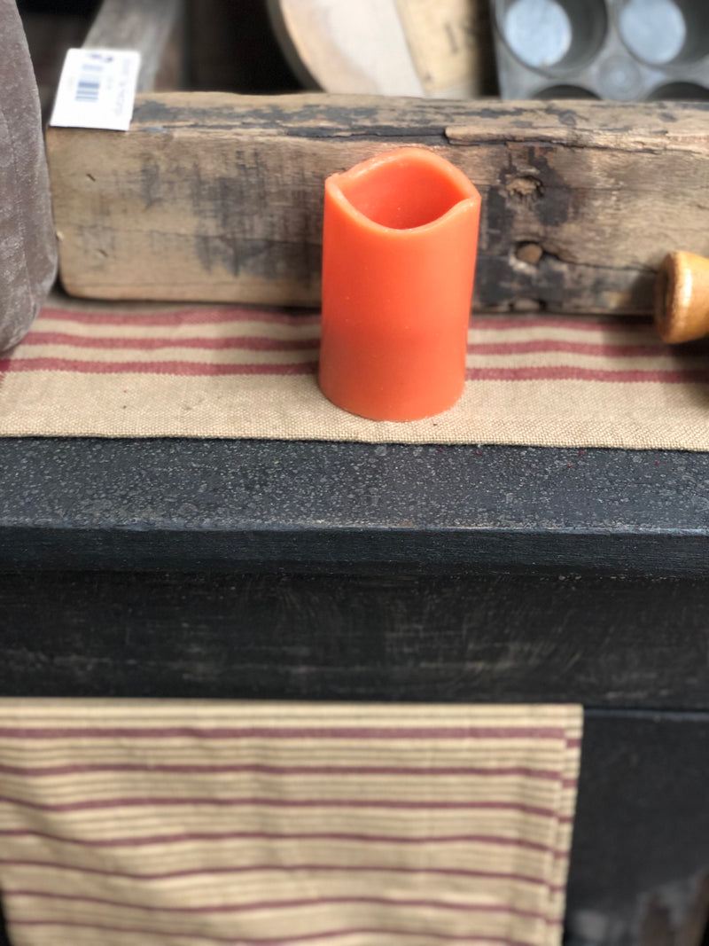 Orange Timer Candle