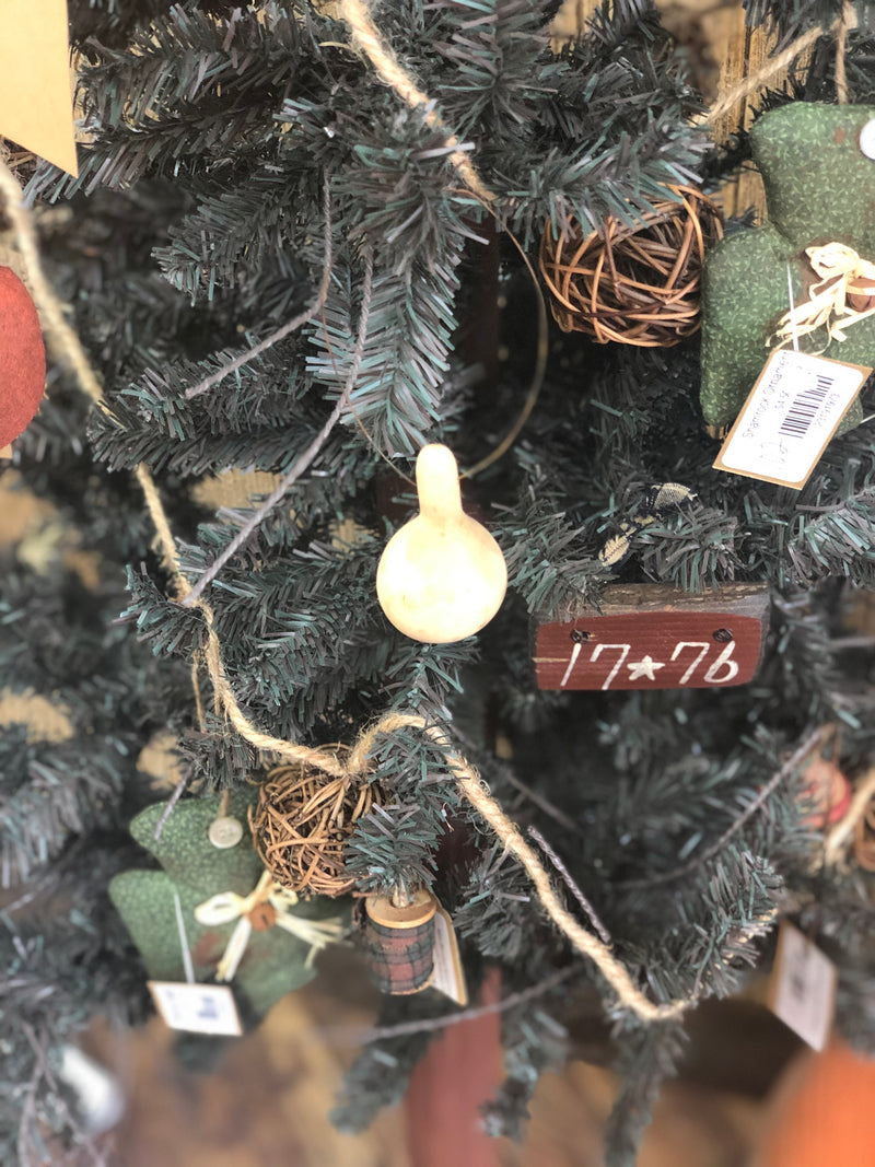 Mini Spinner Gourd Ornament