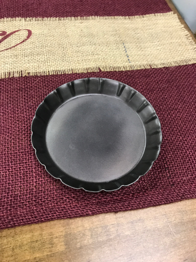 4.5" Tin Candle Pan