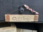 Winter/Christmas Wood Novelty Sign
