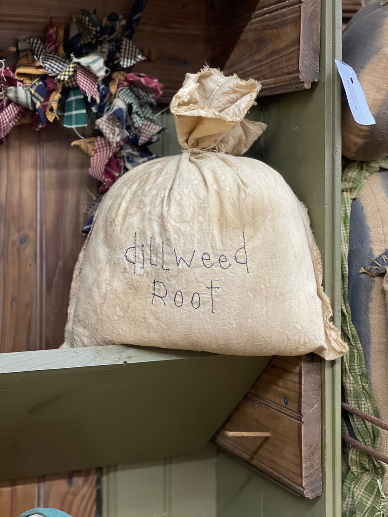 Fabric Dill Weed Root Bag