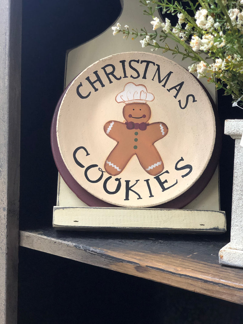 Christmas Cookies Plate