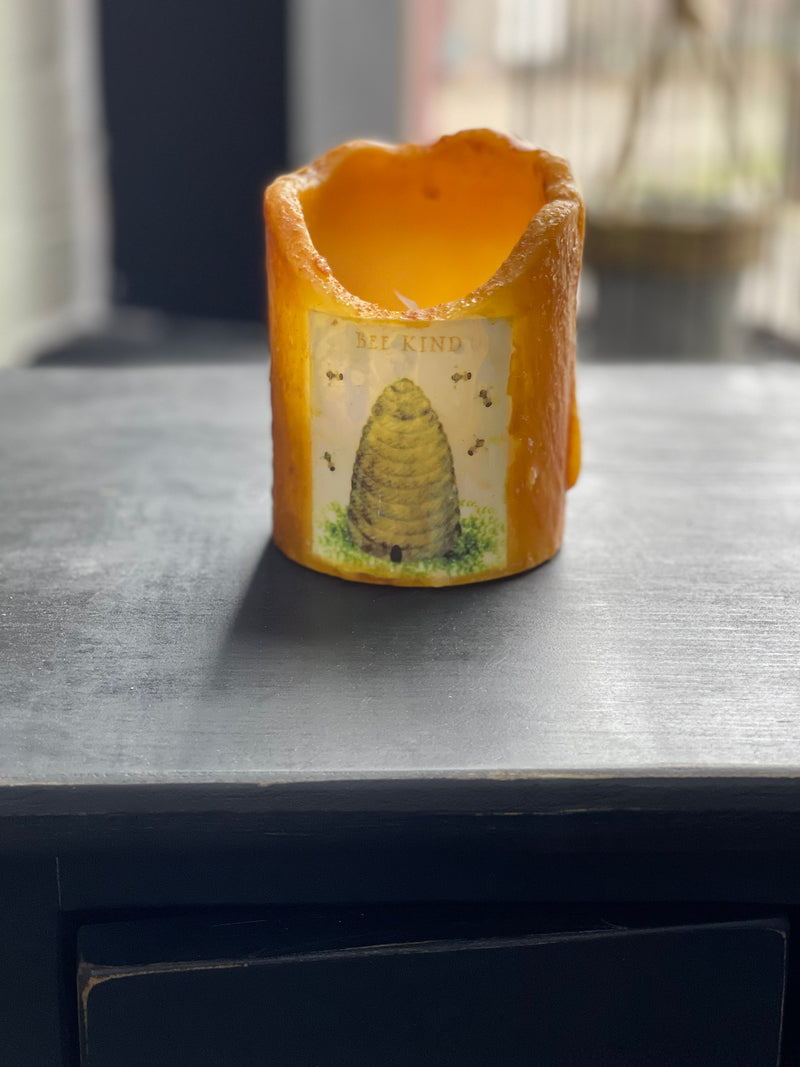 Bee Kind Timer Candle